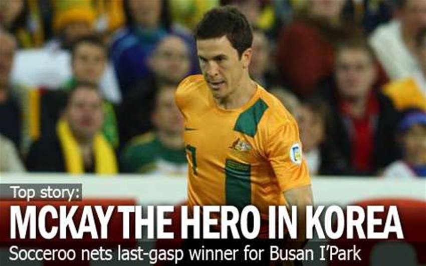 McKay Nets Late Busan Winner McKay Nets Late Busan Winner