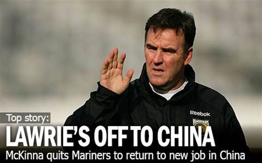 Lawrie McKinna Returns To China Lawrie McKinna Returns To China
