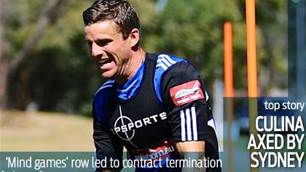 Culina sacked after Sydney 'mind games'