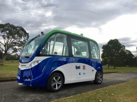 Two-year trial of driverless shuttle bus for Sydney