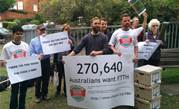 FTTP NBN supporters lobby Turnbull