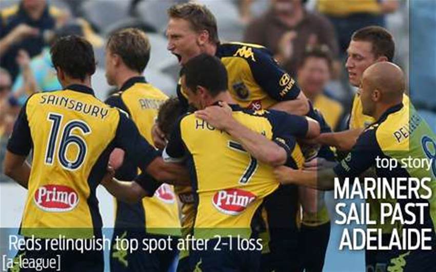Mariners sail past Reds to go top  Mariners sail past Reds to go top