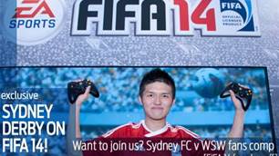 Sydney derby on FIFA 14!