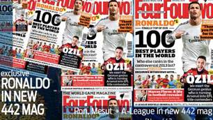 Ronaldo exclusive in new 442 mag