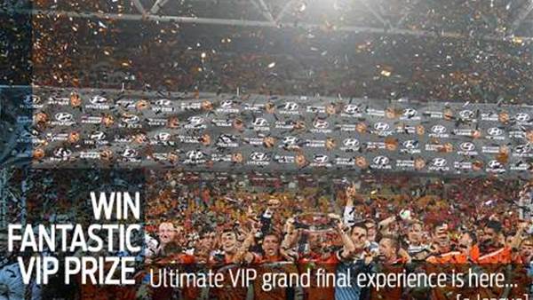 Win Grand Final VIP experience