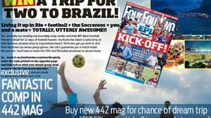Win trip for 2 to Brazil!