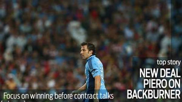 Del Piero puts contract concerns to one side