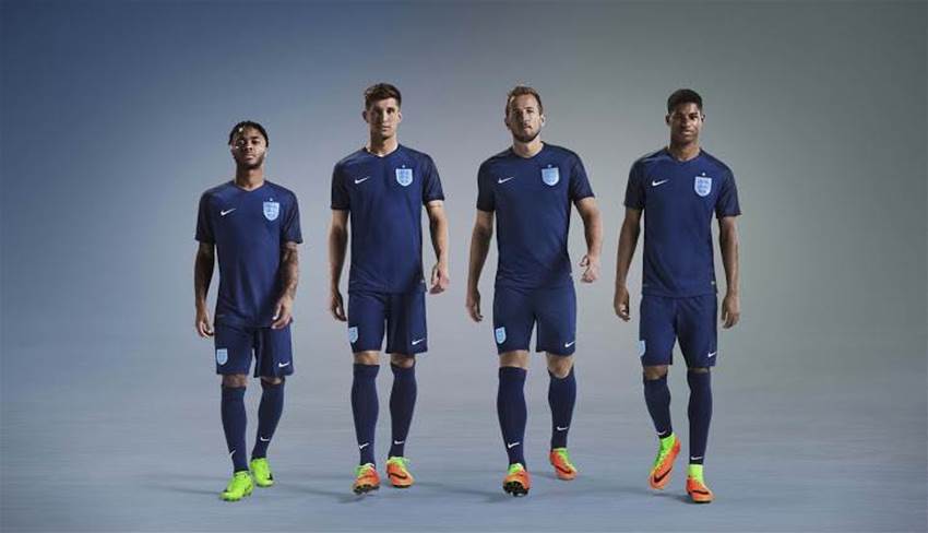 England unveils new away kit England unveils new away kit