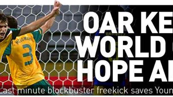 Oar Saves Young Socceroos