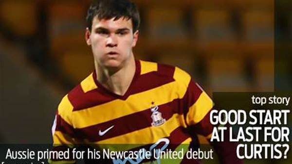 Curtis Good set for Newcastle debut