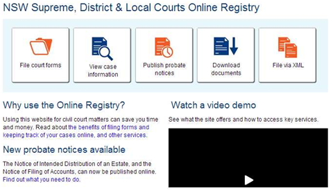 NSW brings civil court form system into online era