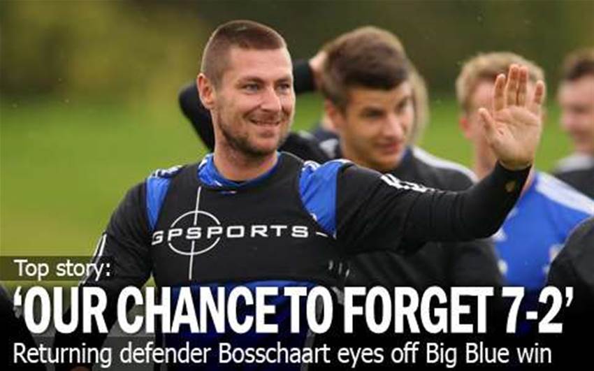 Bosschaart: Sydney Keen To Forget 7-2 Bosschaart: Sydney Keen To Forget 7-2