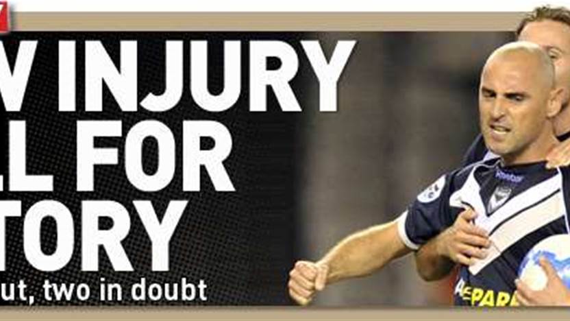New Injury Woes For Victory