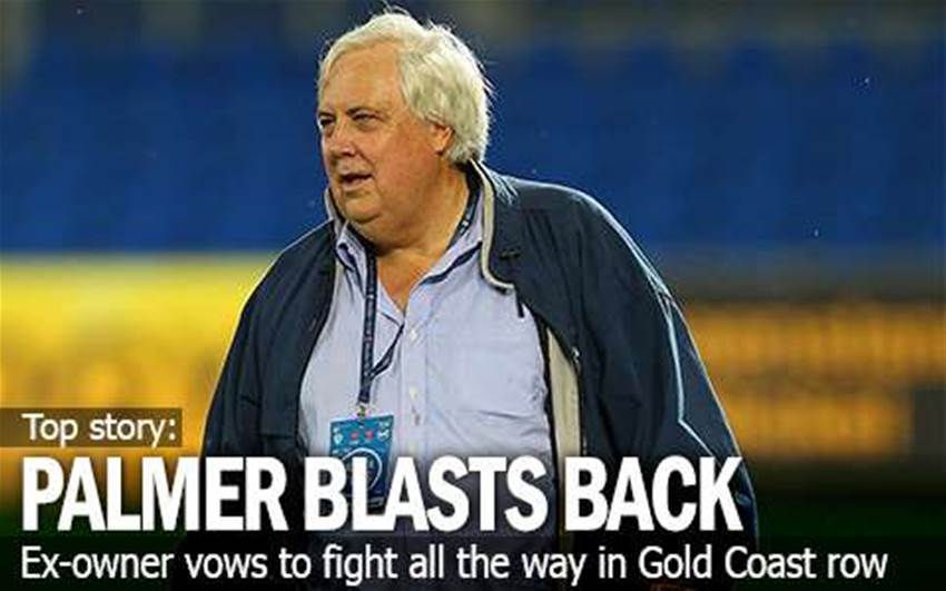 Palmer Vows To Fight FFA All The Way Palmer Vows To Fight FFA All The Way