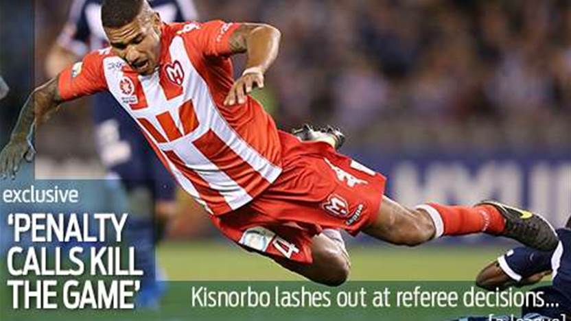 Kisnorbo lashes out at ref calls