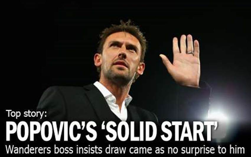 No Surprises For Popovic No Surprises For Popovic