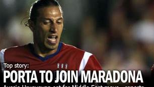 Porta To Join Maradona In UAE