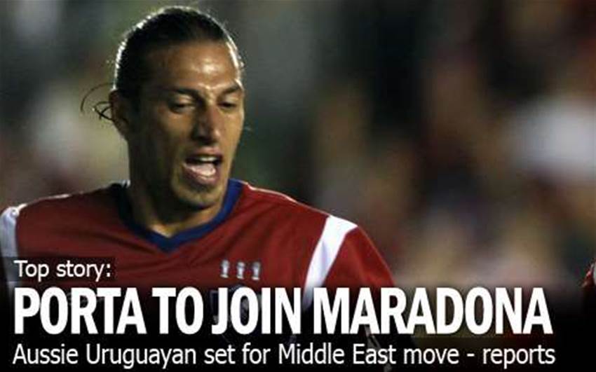 Porta To Join Maradona In UAE Porta To Join Maradona In UAE