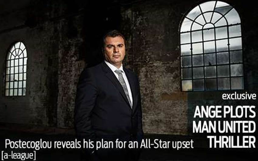 Ange Postecoglou plots Man United upset Ange Postecoglou plots Man United upset