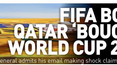 Valcke - Qatar 'Bought' World Cup
