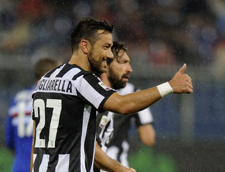 Quagliarella was not eyeing Juve exit Quagliarella was not eyeing Juve exit