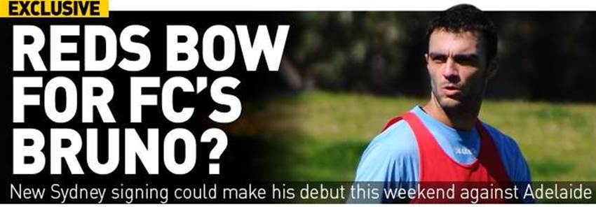 Bruno To Debut Against Reds? Bruno To Debut Against Reds?