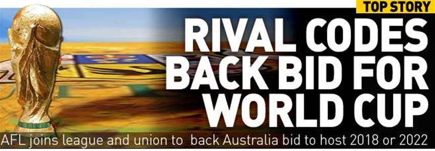 Australia World Cup Bid Boosted By Agreement Australia World Cup Bid Boosted By Agreement