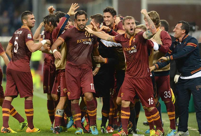 No title talk for rampaging Roma No title talk for rampaging Roma