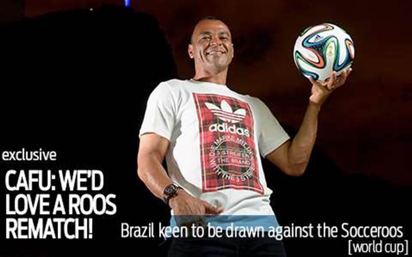 Cafu: We'd love a rematch, Australia! Cafu: We'd love a rematch, Australia!