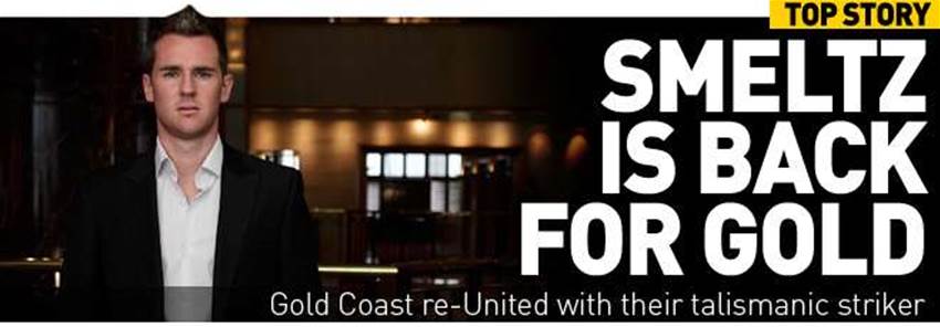 Smeltz Is Back For Gold Smeltz Is Back For Gold