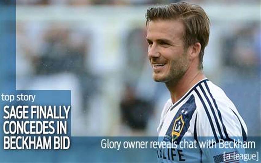 Perth Glory give up on Beckham Perth Glory give up on Beckham