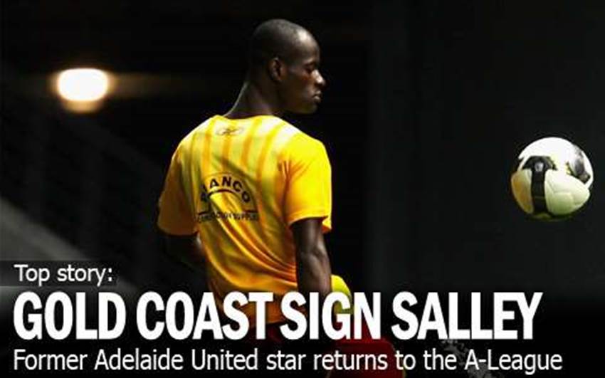 Jonas Salley Signs For Gold Coast United Jonas Salley Signs For Gold Coast United