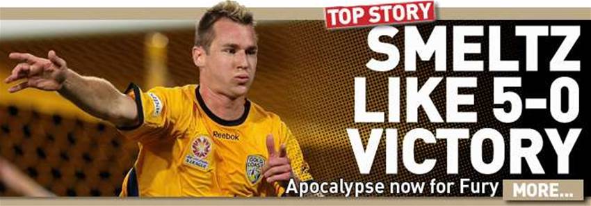 Apocalyse Now For Fury As Smeltz On Fire Apocalyse Now For Fury As Smeltz On Fire