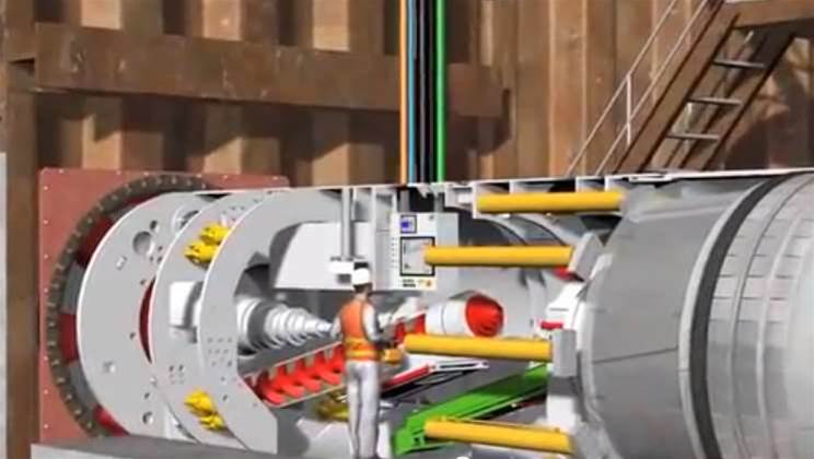 Video: Santos harnesses tech-heavy tunnel maker