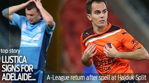 Lustica signs for Adelaide