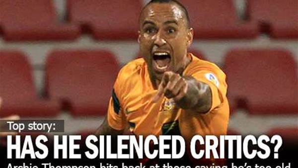 Will Archie's Goal Silence The Critics?
