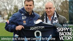 Johnston backs Victory over Liverpool