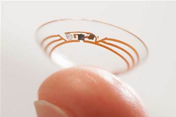 Google tests smart contact lens