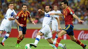 Spain versus Italy to go ahead