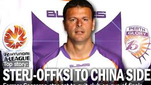 Mile Sterjovski Jets Off To China