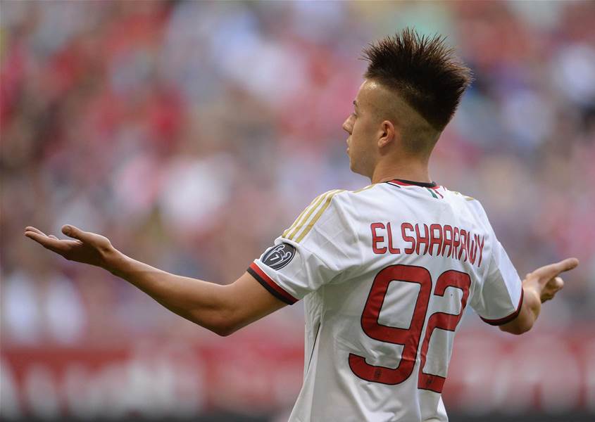 El Shaarawy settled at San Siro El Shaarawy settled at San Siro