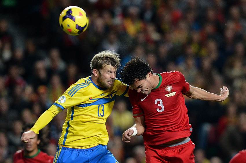 World Cup playoff: Portugal 1 Sweden 0 World Cup playoff: Portugal 1 Sweden 0