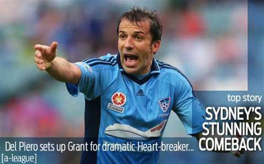 Last-gasp Sydney FC move off bottom Last-gasp Sydney FC move off bottom