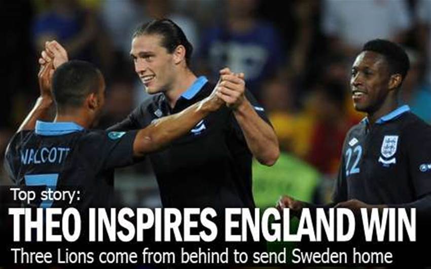 Walcott Inspires England To Win Walcott Inspires England To Win