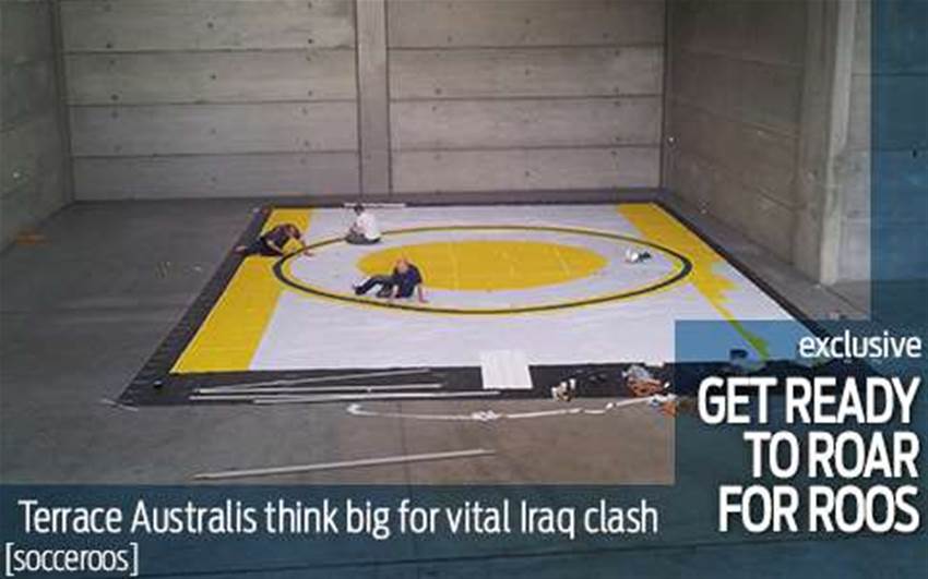Terrace Australis think big for Iraq game Terrace Australis think big for Iraq game