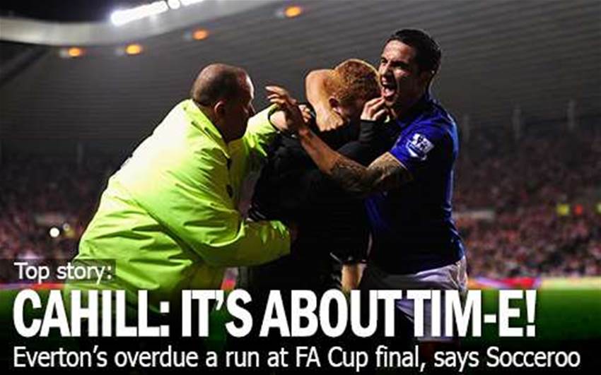 Tim Cahill Eyes FA Cup Success Tim Cahill Eyes FA Cup Success