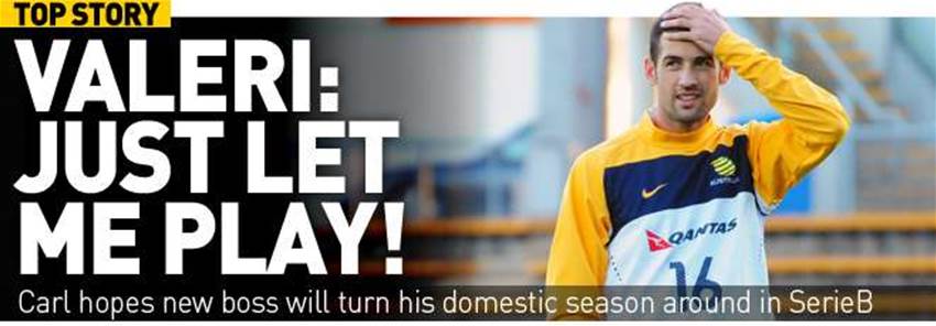 Valeri Hoping For Fresh Start Valeri Hoping For Fresh Start