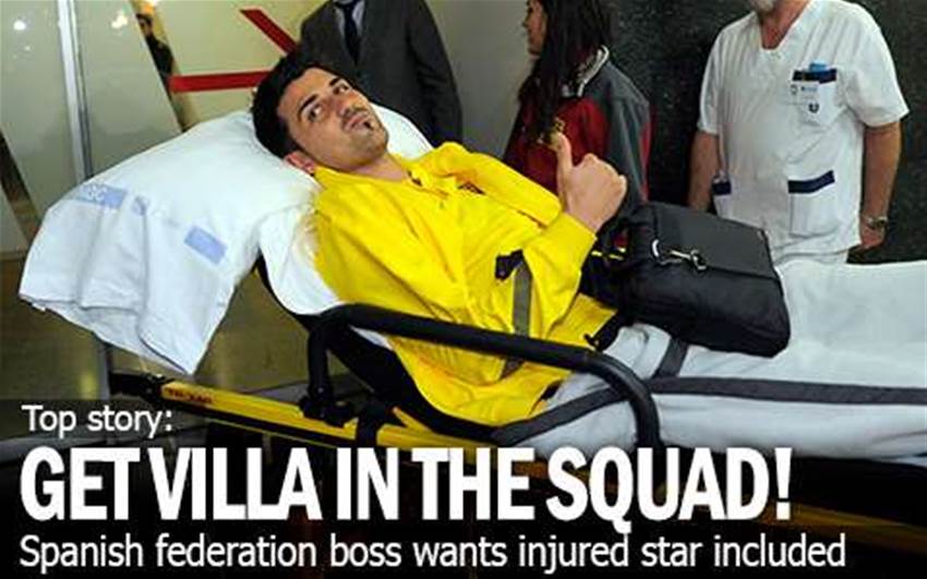 RFEF Want Villa In Spain Squad RFEF Want Villa In Spain Squad