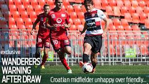 Wanderers warning after draw