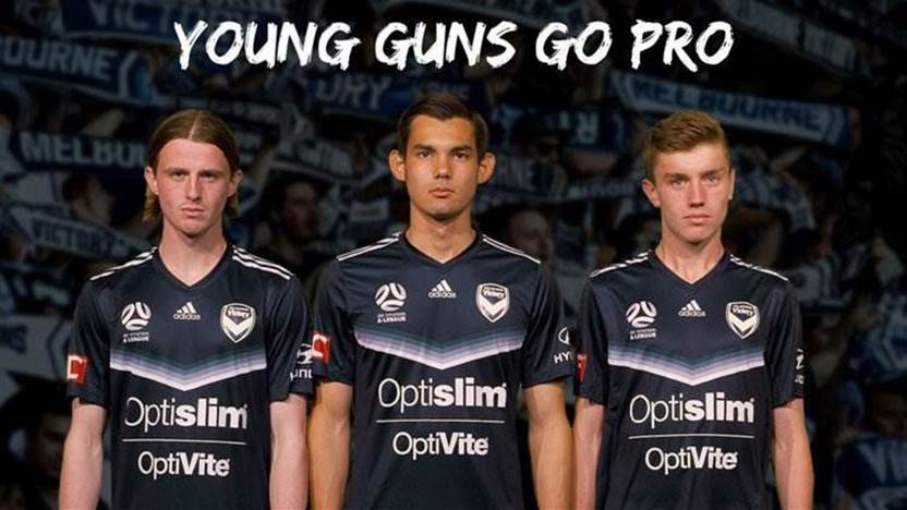 Victory sign three teenagers to A-League squad